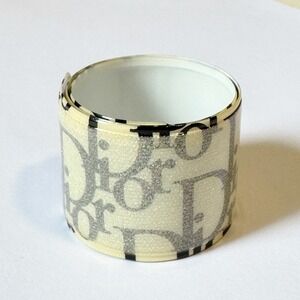 Christian Dior Snap Bracelet Trotter Monogram New